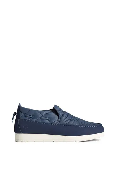 Image of Sperry Moc-Sider Nylon Slip On Navy