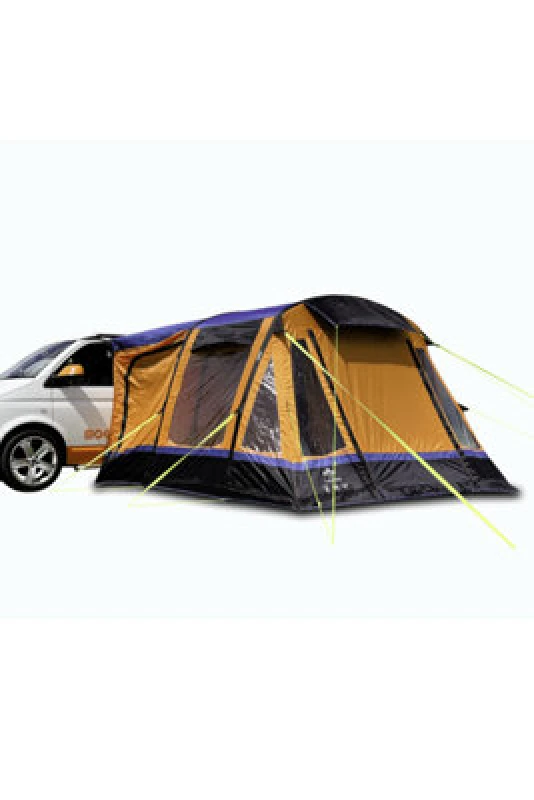 Image of OLPRO Loopo Breeze V2 Campervan Awning (Orange/grey)