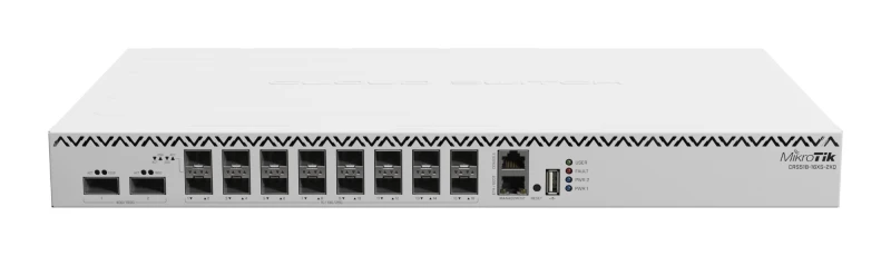 Image of Mikrotik CRS518-16XS-2XQ-RM network switch Managed Fast Ethernet (10/1