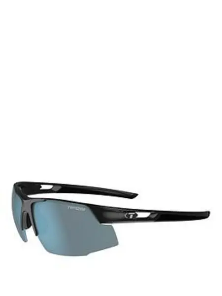 Image of Tifosi Centus Gloss Black Golf Sunglasses, Black, Men Black UYHEC Male