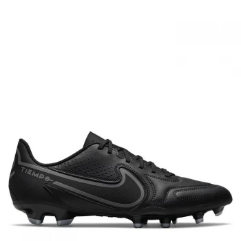 Image of Nike Tiempo Legend Club FG Football Boots - Black/IronGrey