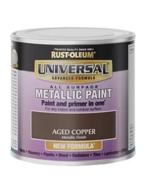 Image of Rust-Oleum Rust-Oleum Universal Paint Metallic Aged Copper 250Ml