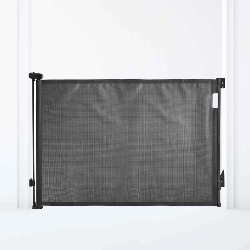 Image of Dreambaby X-tall Retractable Gate Fits 60-140Cm - Black G9375