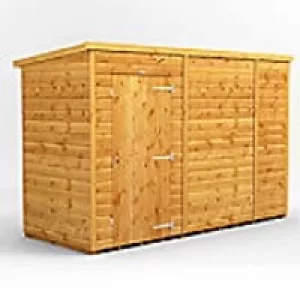 Image of Power Garden Shed 104PPW Golden Brown 10x4