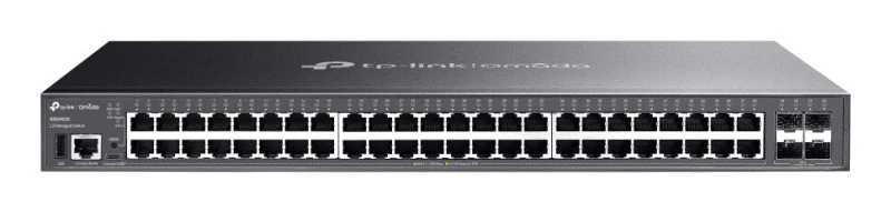 Image of TP Link Omada SG5452X network switch Managed L3 Gigabit Ethernet (10/100/1000) Black SG5452X