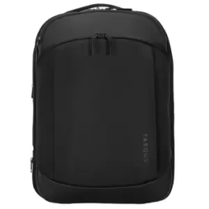 Image of Targus TBB612GL. Backpack type: Casual backpack Product main colour: Black Material: Recycled plastic. Width: 355mm Depth: 234.9mm Height: 519 mm