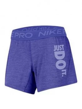 Image of Nike Training Just Do It Attack Shorts - Violet