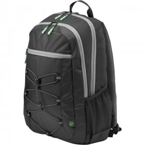 Image of HP Active 1LU24AAABB Laptop Bag in Black Green