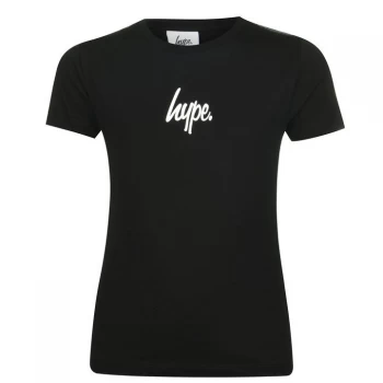 Image of Hype Floral Tape T-Shirt - Black