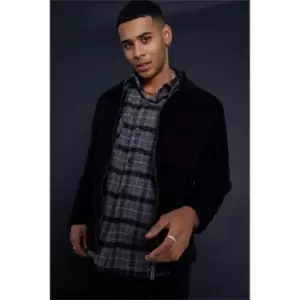Image of I Saw It First Black Cord Jacket - Black