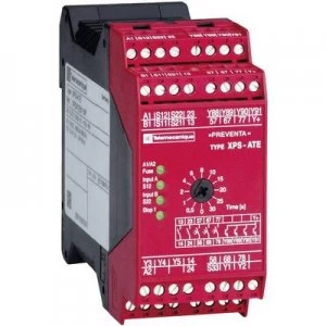 Image of Safety relay XPSATE5110 Schneider Electric Operating voltage: 24 V DC, 24 V AC 5 makers (W x H x D) 45 x 99 x 114mm