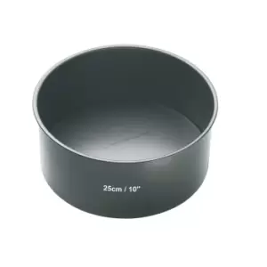 Image of MasterClass Non Stick Loose Base Deep Cake Pan Round 26.5cm Grey