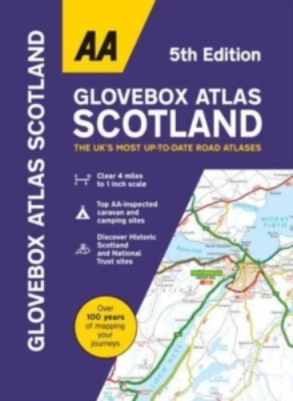 Image of AA Glovebox Atlas Scotland Paperback / softback