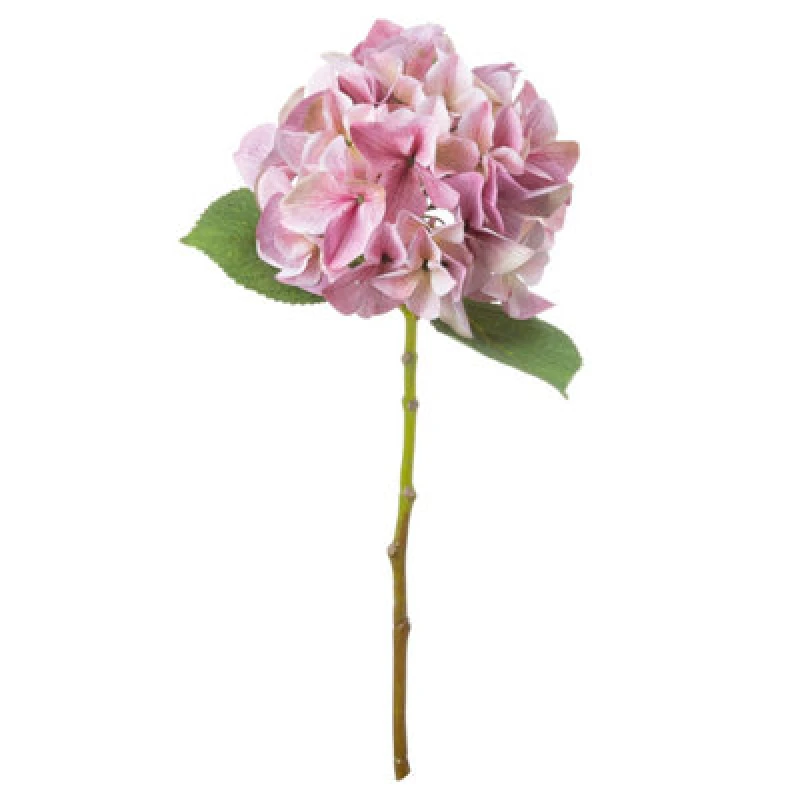 Image of Hill Interiors Shabby Hydrangea Artificial Flower Pink (One Size)