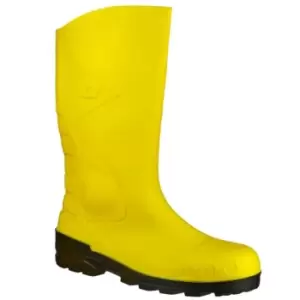 Image of Devon Full Safety Wellington Yellow/Black Size 10.5