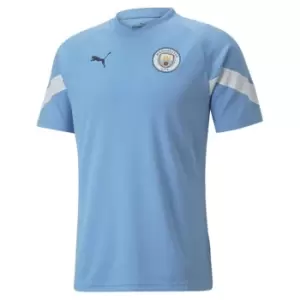 Image of Puma Manchester City Training Jersey Mens - Blue