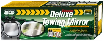 Image of Towing Extension Mirror - Deluxe Convex Glass 8327 MAYPOLE