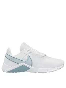Image of Nike Legend Essential 2 - White/Blue, Size 6, Women