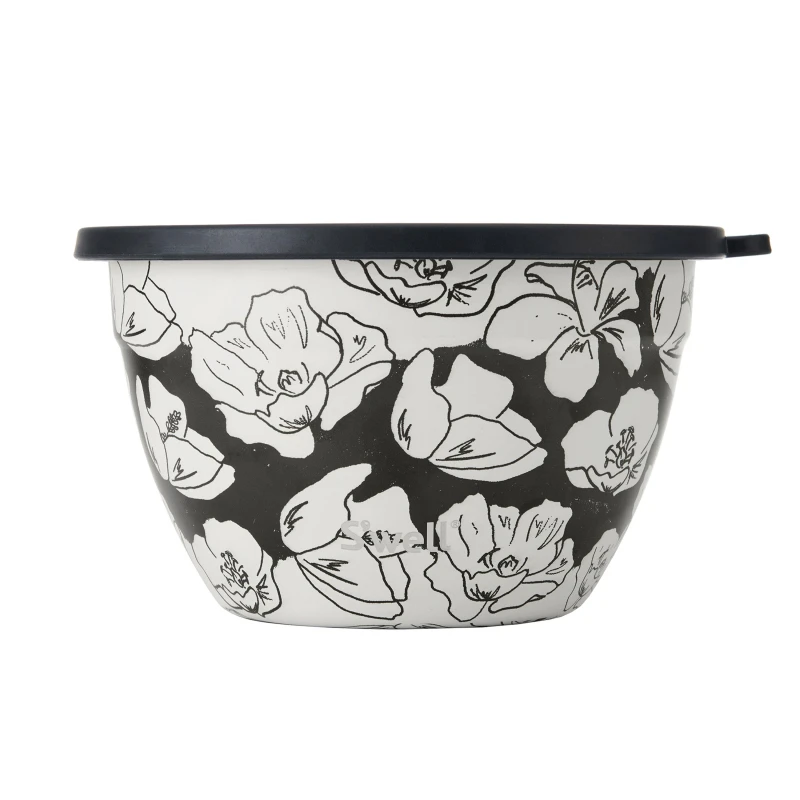 Image of Swell Charcoal Bloom Salad Bowl Kit Mixed unisex 1.9L