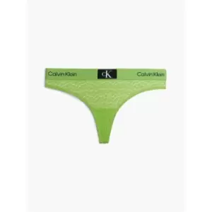 Image of Calvin Klein Modern Thong - Green