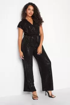 Image of Sequin Jumpsuit