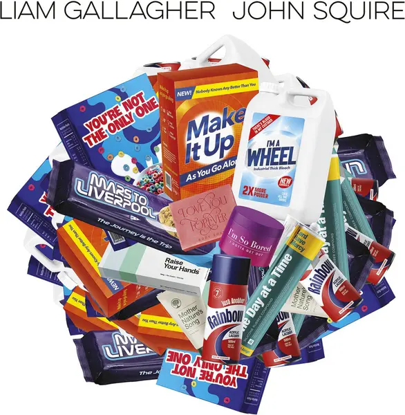 Image of Gallagher, Liam Liam Gallagher & John Squire CD multicolor