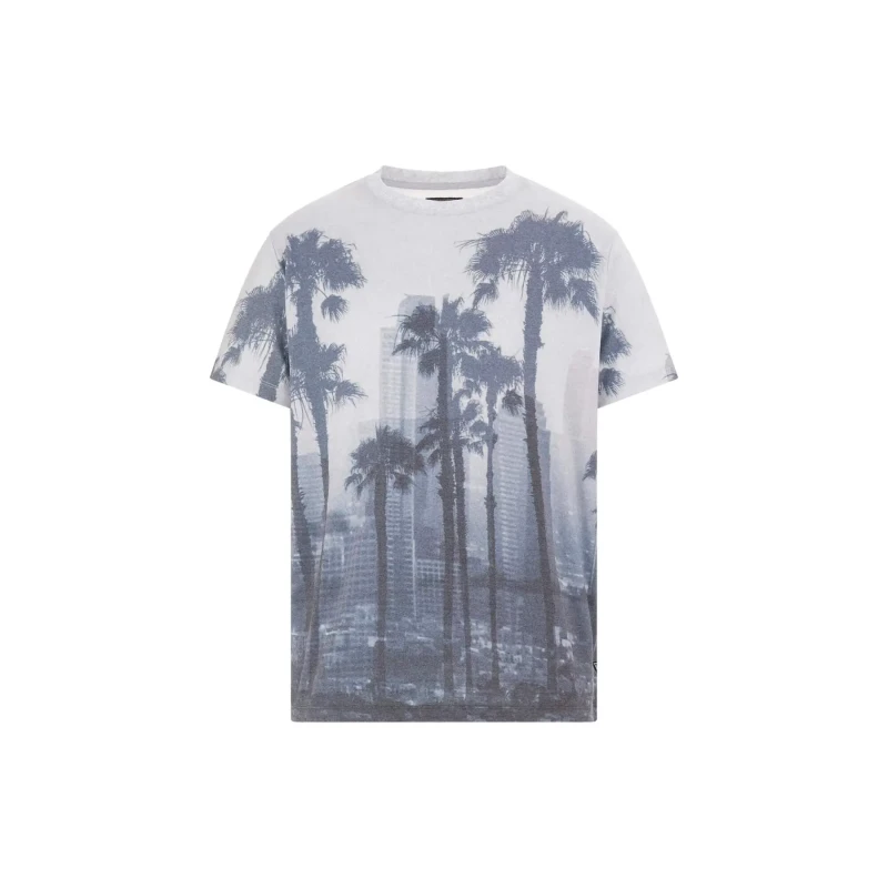 Image of Guess T-Shirt Guess CN Palm Gris Male XS