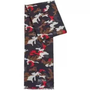 Image of Boss Boss Arnold Scarf Mens - Blue