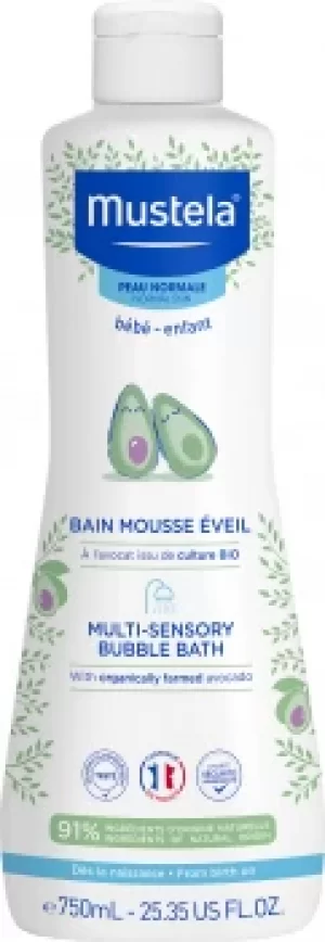 Image of Mustela Multi Sensory Bubble Bath 750ml