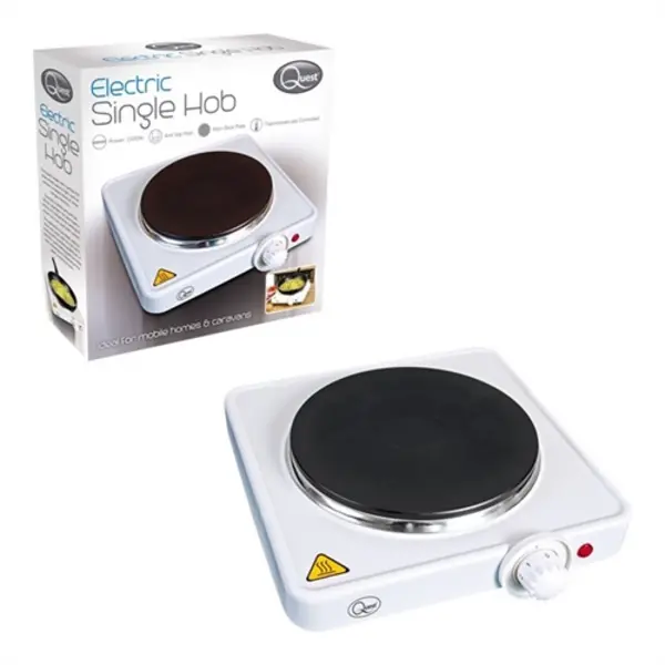 Image of Quest Electric Single Hob / Hot Plate 35240