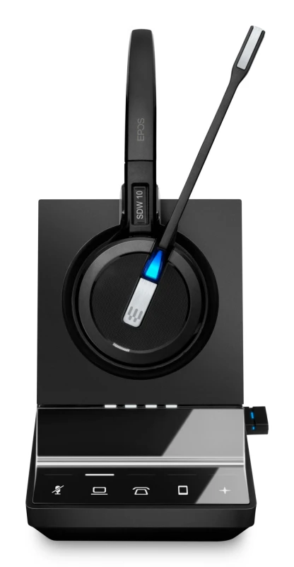 Image of EPOS IMPACT SDW 5016 Wireless 3 in 1 Headset and Base 34674J GJQ34674J