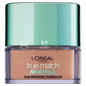 Image of L'Oral Paris True Match Minerals Foundation 10g (Various Shades) - 6N Honey