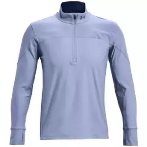 Image of Under Armour Qualifier Zip Top Mens - Blue