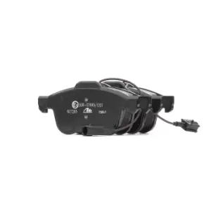 Image of ATE Brake pad set 13.0460-7265.2 Brake pads,Brake pad set, disc brake OPEL,FIAT,CHRYSLER,COMBO Kasten/Kombi (X12),Combo Combi / Tour (X12)