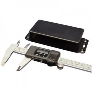 Image of Hammond Electronics 1591VFLBK 1591VFLBK Universal enclosure 120 x 120 x 94 Acrylonitrile butadiene styrene Black