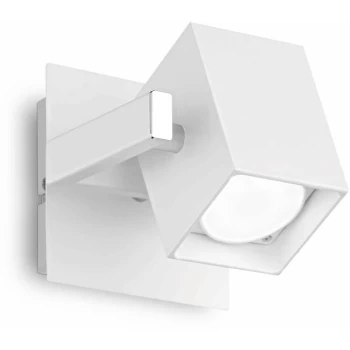 Image of Ideal Lux Mouse - 1 Light Wall Light White