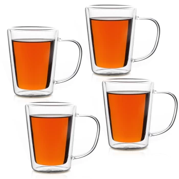 Image of Tea Glasses 250ml Double Walled - Set of 4
