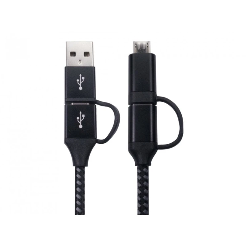Image of Cables Direct Cables Direct NLMOB-4CBDBK USB cable USB 2.0 1m USB C Black NLMOB-4CBDBK