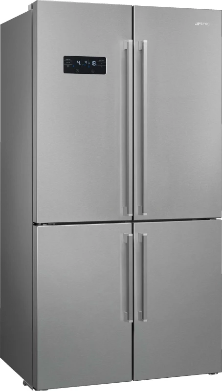 Image of Smeg FQ60XDE Multi-door American Fridge Freezer - Stainless Steel - E Rated