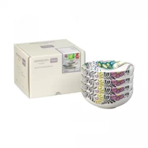 Image of Monsoon Cosmic 4 Piece Cereal Bowl Set- Boxed Set