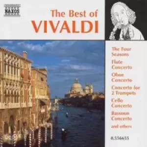 Image of The Best of Vivaldi by Antonio Vivaldi CD Album