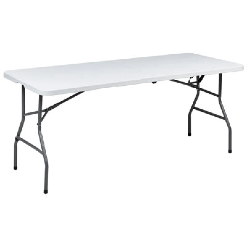 Image of Beliani Outdoor Dining Table For 6 Cugnoli 180 Cm 74cm White