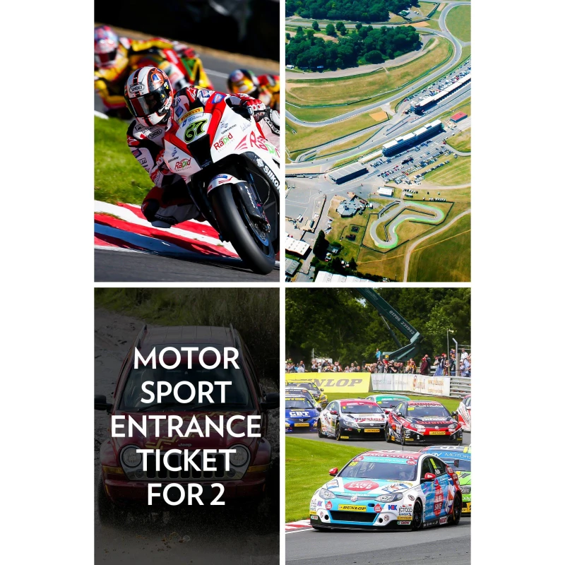 Image of Activity Superstore Motor Sport Entrance Ticket for Two None unisex One Size