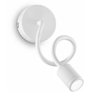 Image of Ideal Lux Focus-1 - LED 1 Light Reading Lamps White