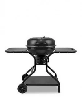 Image of Charcoal Bbq Grill With Side Tables