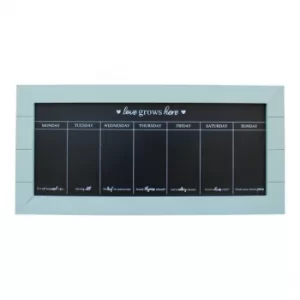 Image of 67x32 Chalkboard Week Planner, Green