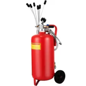 Image of 22.7l Portable Air Pneumatic Garage Waste Oil Garage Extractor Drainer Tank