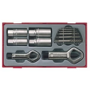 Image of Teng TTSN11 Stud & Nut Remover Set, 11 Piece