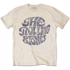 Image of The Rolling Stones - Vintage 1970s Logo Unisex X-Large T-Shirt - Neutral
