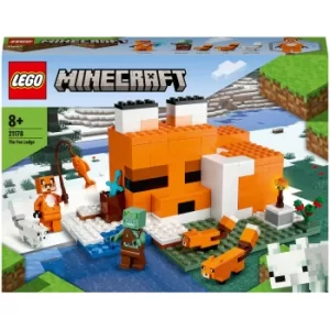 Image of LEGO Minecraft: Sleeping Fox (21178)